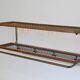 Shelf, vintage Scandinavian coat rack 1960
