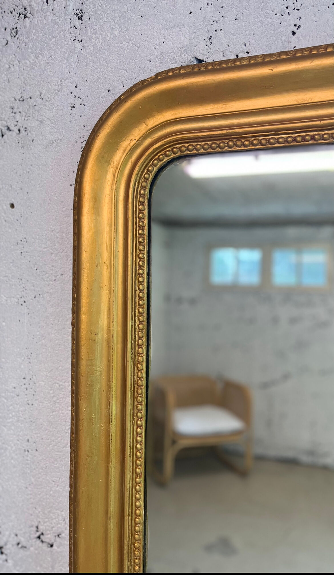 Old mirror golden mercury 160x111