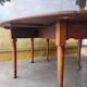 Amazing 19th century oval oak table