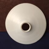 White opaline lampshade for suspension
