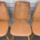 (Lot) 5 chaises vintage bois attribuées à Baumann (à restaurer)