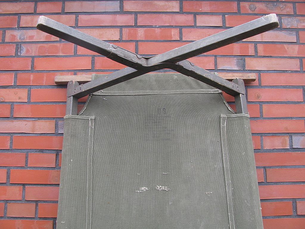 Us army military folding bed, 1950s