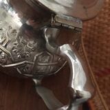 Large traditional Moroccan teapot.