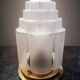 Ceiling lamp building skyscraper Art deco Bahaus modernist 1930s TBE H 26 cm