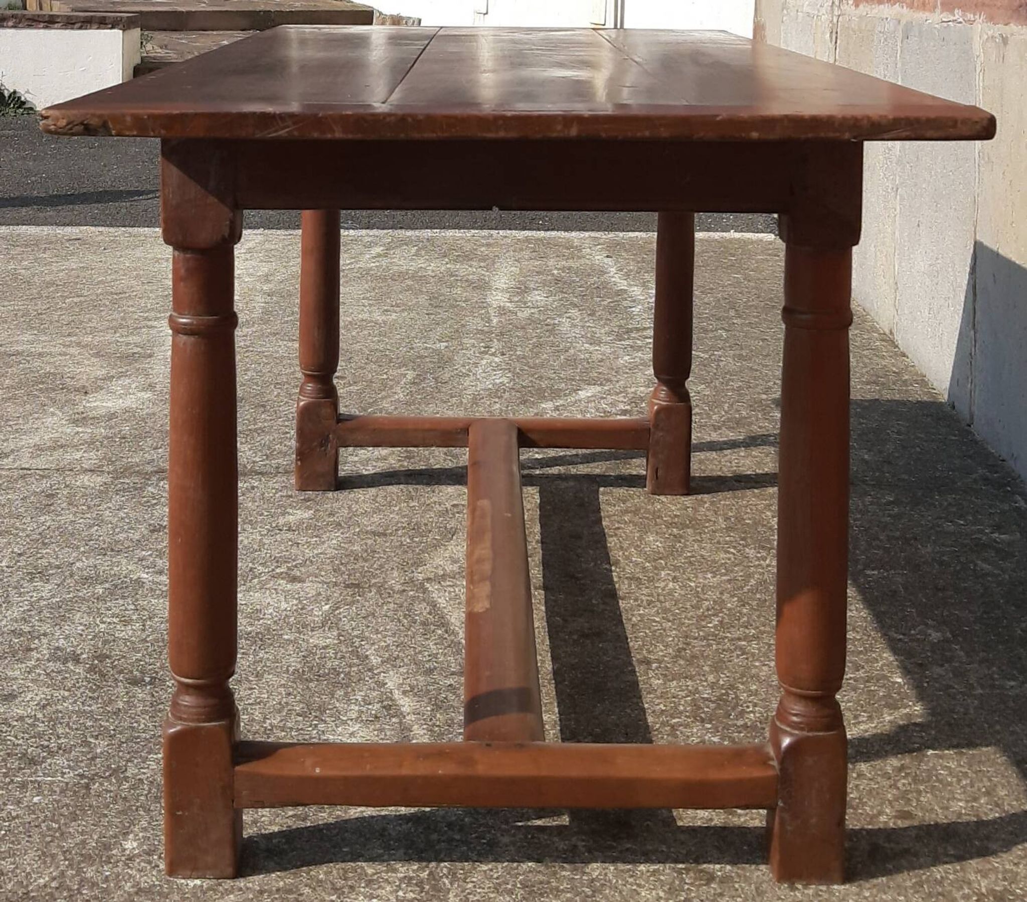 Table de ferme ancienne (175 x 71 cm.)
