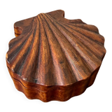 Wooden shell box – natural charm