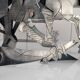 Groupe sculptural « D'après Picasso » en métal, hommage à Guernica, fin du XXe siècle