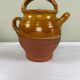 Ochre terracotta water bottle