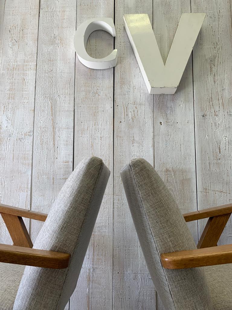 Pair of vintage armchairs