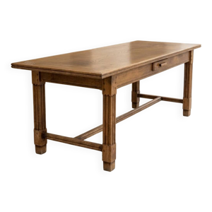 Table de ferme en chêne