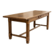 Table de ferme en chêne 230cm