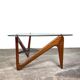 Table basse zig-zag par Louis Sognot, 1950