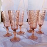 Rosaline champagne flutes