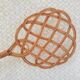 Vintage rattan battoir mat tape