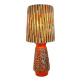 Atmospheric table lamp upcycled from Übelacker ceramic vase.