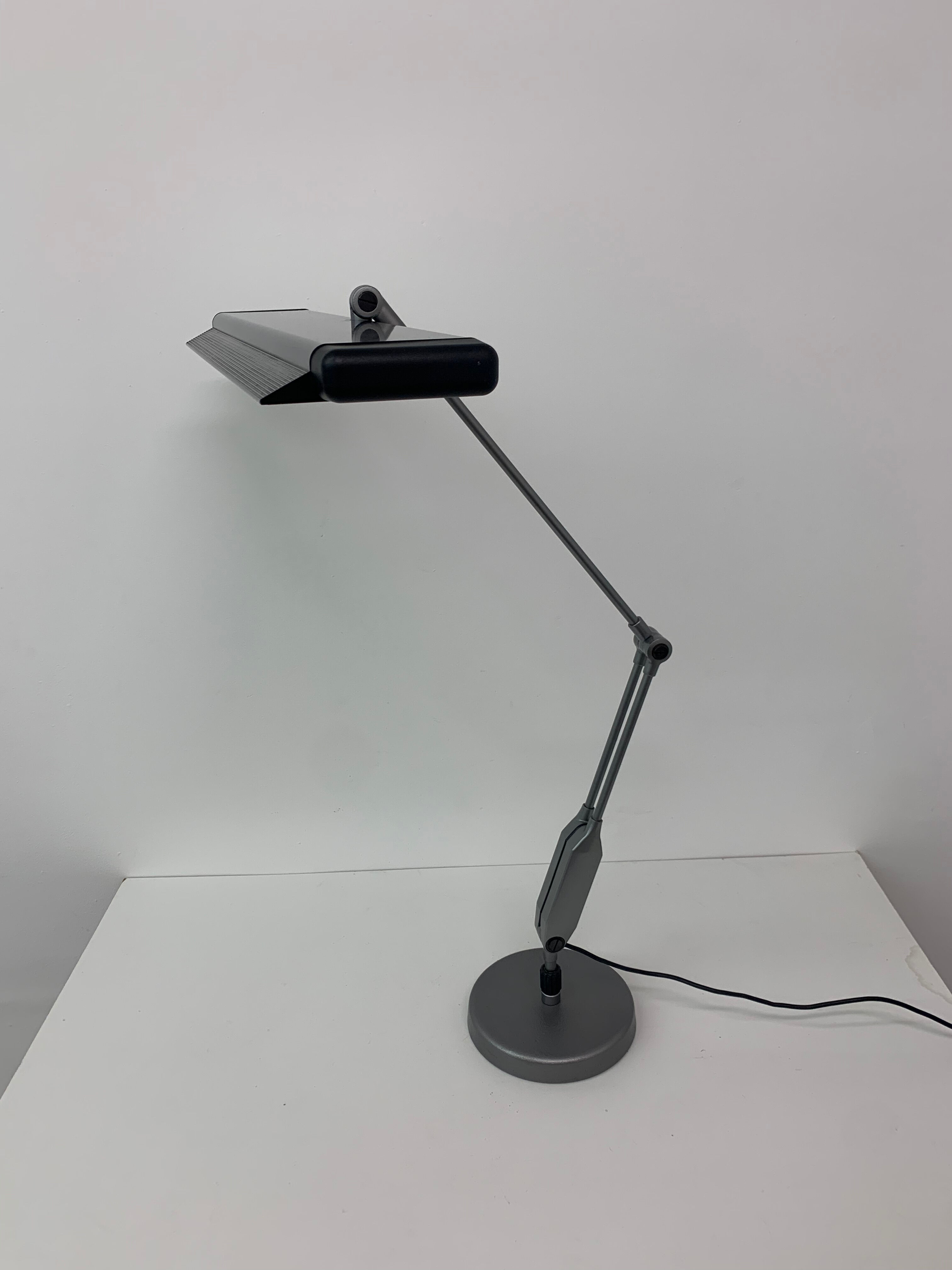Post modern large desk lamp , 1980's