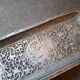 Vide poche ou repose stylo en argent Qadjar