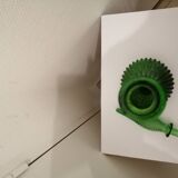 Italian green decanter