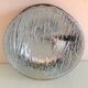 Vintage 60s-70s round ice glass ceiling light