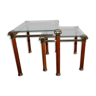 Verona brass tables made in Italy