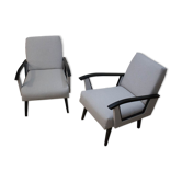 Pair of Belgian chairs from the 1960s