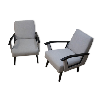 Pair of Belgian chairs from the 1960s