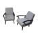 Pair of Belgian chairs from the 1960s