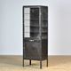 Cabinet de médecine en fer poli, années 1950