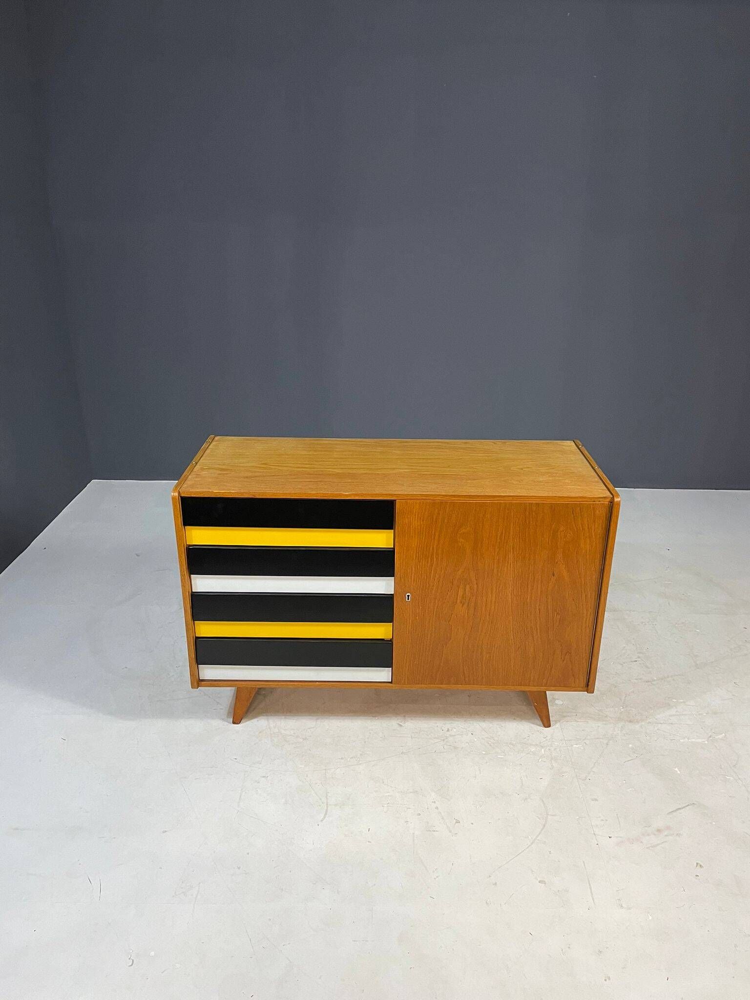 U-458 Sideboard by Jiří Jiroutek, Czechoslovakia, 1960s