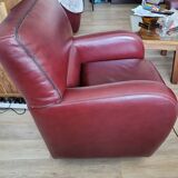 Leather armchair