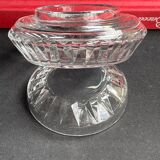 Bonbonnière or cotton box Baccarat model Monique - Art Deco