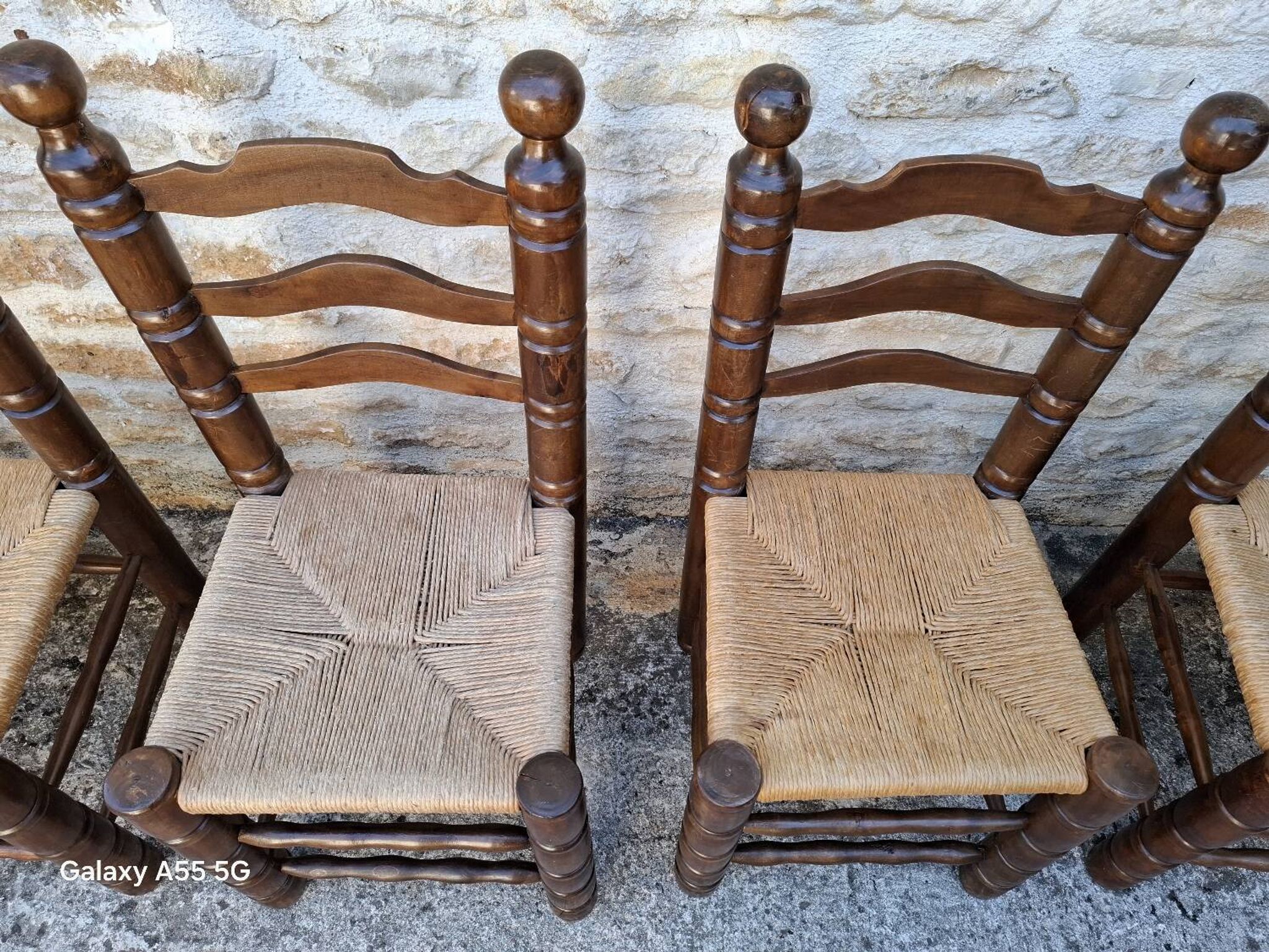 Chaises style Charles Dudouyt