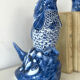 Duo of vases in antique slip