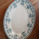 Plat ancien en terre de fer Choisy le Roi 