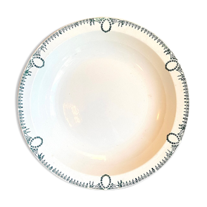 Plat rond et creux St Amand & Hamage