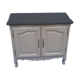 Sideboard style Louis XV light gray