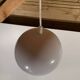2 Scandinavian metal pendant lights