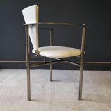Chaise design Belgochrome vers 1980