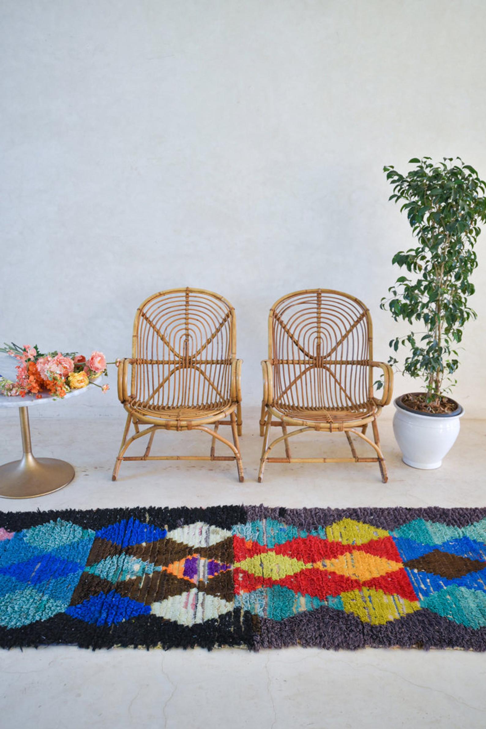 Carpet boucherouite 239x84cm