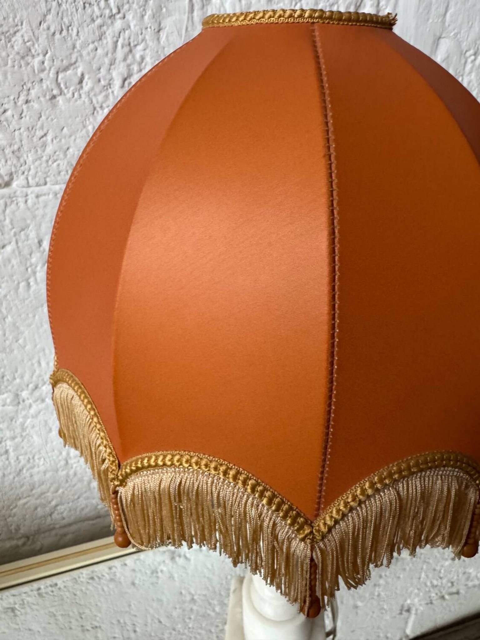 1970s alabaster column lamp