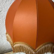 1970s alabaster column lamp