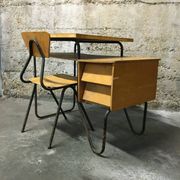 Bureau enfant vintage et sa chaise