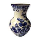 Delft earthenware baluster vase