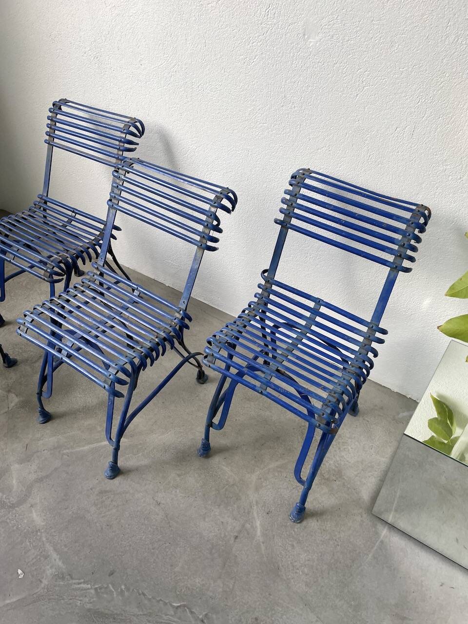 Series of 4 Arras chairs 1900