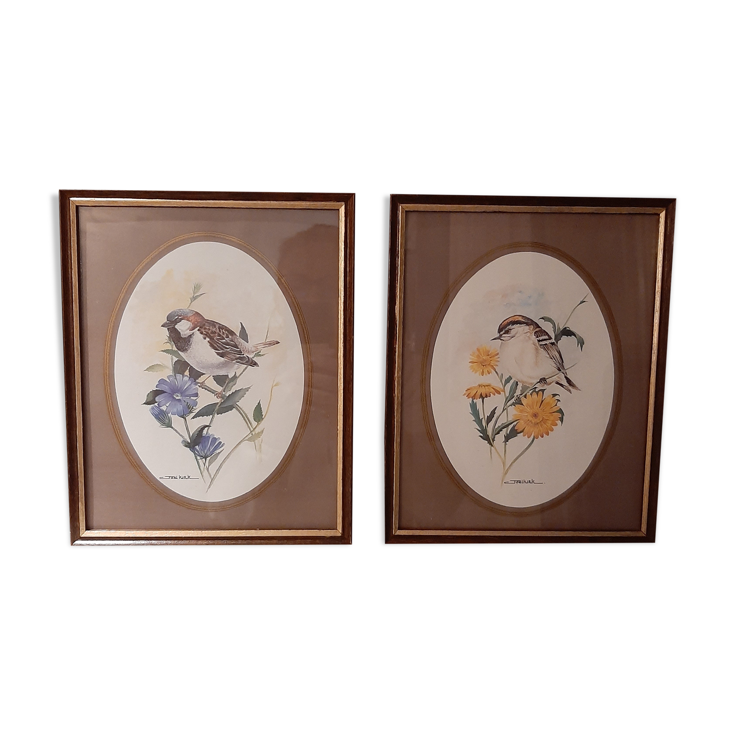 Lithographie oiseaux par Joël Kirk