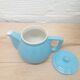 Turquoise blue teapot 50s