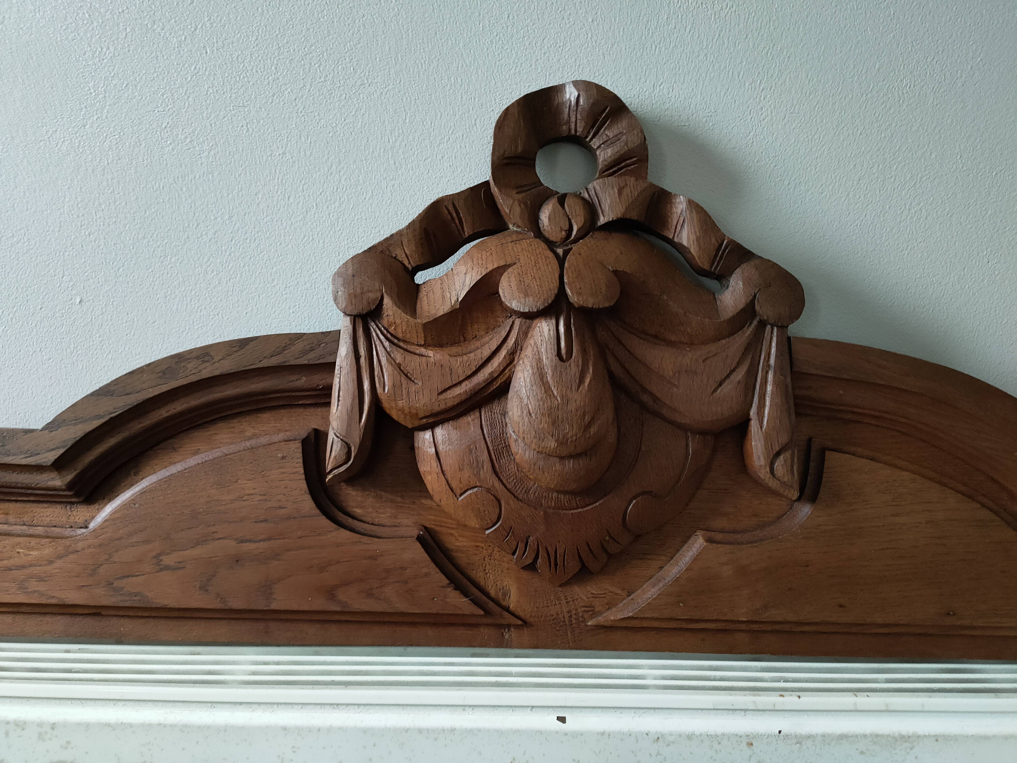 old oak pediment