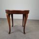 1930s Czechoslovak Art Deco Round Table in Wood and Veneer