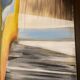 Contemporary abstract oil painting on canvas