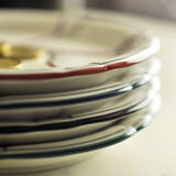 Porcelain wormwood saucer